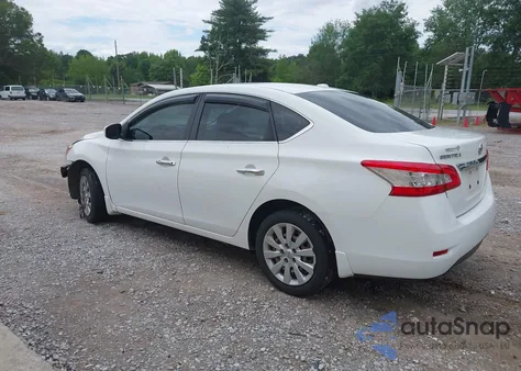 2015 Nissan Sentra Sv из США, поврежденный, VIN 3N1AB7AP7FY306343